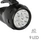 Linterna LED De Mano Con Asa A Pilas (4 AA) 60 Lumenes 9 Leds (9 Watt.) Linterna LED De Mano Con Asa A Pilas (4 AA) 60 Lumenes 9 Leds (9 Watt.)