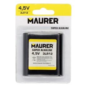 Pila Maurer Alcalina 3LR12 / Petaca (Blíster 1 Pieza)