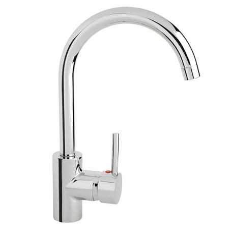Monomando "Línea Flow" Fregadero Con Caño Alto Con Cartucho cerámico Diámetro 40 mm.