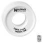 Cinta teflón PTFE WOLFPACK 19 mm. x 50 m. Grueso. (Paquete de 5 Rollos) Cinta teflón PTFE WOLFPACK 19 mm. x 50 m. Grueso. (Paquete de 5 Rollos)