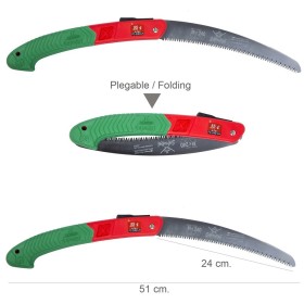 Serrucho Samurái GC Plegable 240 mm.