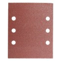 Lija Recambio Con Velcro 114x140 mm. Con Agujeros Grano 80 (10 Piezas)