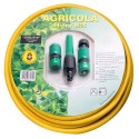 Manguera Jardín Hidro Mat Diámetro 15 mm. - 5/8" Rollo 15 Metros Con Accesorios