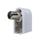 Conector Tv Macho Acodado 9,5 mm. Conector Tv Macho Acodado 9,5 mm.