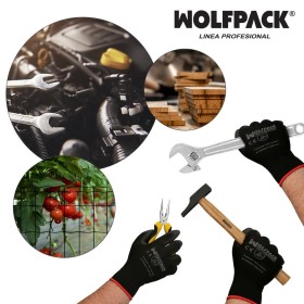 Guantes Poliuretano / Nylon Impregnado 8" (Par)