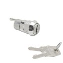 Cerradura Mueble Para Cajón Llave Excéntrica 336 mm. Cromada