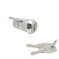 Cerradura Mueble Para Cajón Llave Excéntrica 336 mm. Cromada