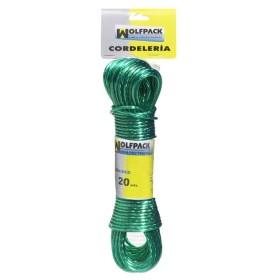Cuerda Plastificada Cable Acero Diámetro 3,5 mm. (Madeja 10 m.)