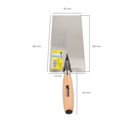Paleta WOLFPACK Mango Madera 341-A / 180 mm.