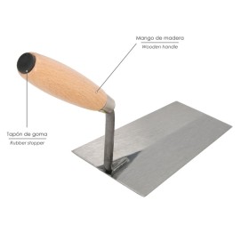 Paleta WOLFPACK Mango Madera 341-A / 180 mm.