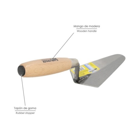 Paleta WOLFPACK Mango Madera 348 / 160 mm.