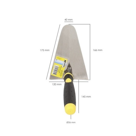 Paleta WOLFPACK Gummy Grip 344 / 165 mm.