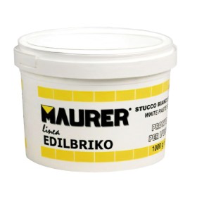Edil Masilla Plástica Blanca Maurer (Tarrina 1,0 kilo)