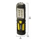 Linterna LED Multifunción Recargable (1.200 mAh) 200 Lúmenes Con Imán, Gancho y Soporte Ajustable 180º Linterna LED Multifunción Recargable (1.200 mAh) 200 Lúmenes Con Imán, Gancho y Soporte Ajustable 180º