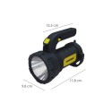 Linterna LED De Mano Multifunción Con Asa A Pilas (3 AA) 200 Lúmenes 3 posiciones