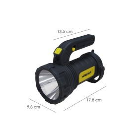 Linterna LED De Mano Multifunción Con Asa A Pilas (3 AA) 200 Lúmenes 3 posiciones