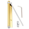 Muelle Puerta WOLFPACK Aluminio Anodizado Dorado (Blíster 1 Pieza)