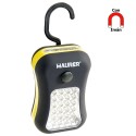 Linterna LED Multifunción A Pilas (3 AAA) 60 Lúmenes 24+4 Leds Con Imán y Gancho