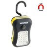 Linterna LED Multifunción A Pilas (3 AAA) 60 Lúmenes 24+4 Leds Con Imán y Gancho