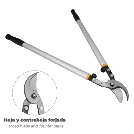 Tijeras Podar 2 Manos Profesional Forja y Alumno 75 cm.