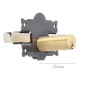 Cerrojo b-3 llave y pulsador pasador de 161mm cilindro redondo de 70mm Cerrojo b-3 llave y pulsador pasador de 161mm cilindro redondo de 70mm