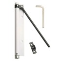 Muelle Puerta WOLFPACK Aluminio Anodizado Blanco (Blíster 1 Pieza)