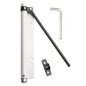 Muelle Puerta WOLFPACK Aluminio Anodizado Blanco (Blíster 1 Pieza) Muelle Puerta WOLFPACK Aluminio Anodizado Blanco (Blíster 1 Pieza)