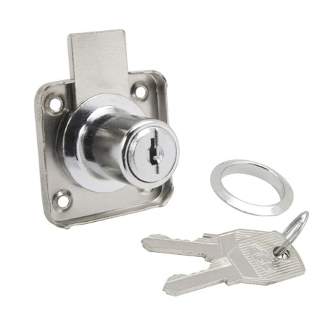 Cerradura Mueble Para Cajón 361/20 mm. Cromado