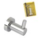 Colgador Baño Maurer Individual Inoxidable 4x5x4 cm. Colgador Baño Maurer Individual Inoxidable 4x5x4 cm.