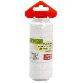 Cuerda Algodón Carnicero 50 gr. Rollo Diámetro1,50 mm.