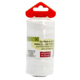 Cuerda Algodón Carnicero 100 gr. Rollo Diámetro1,50 mm.
