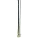 WOLFPACK Tubo Estufa Acero Galvanizado Diámetro 110 mm, Ideal Estufas de Leña, Chimenea, Alta resistencia, Conducto Humos