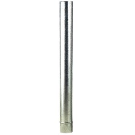 WOLFPACK Tubo Estufa Acero Galvanizado Diámetro 110 mm, Ideal Estufas de Leña, Chimenea, Alta resistencia, Conducto Humos