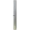 Tubo Estufa Acero Galvanizado Diámetro 100 mm, Ideal Estufas de Leña, Chimenea, Alta resistencia,con llave.