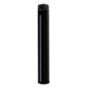 WOLFPACK Tubo de Estufa Acero Vitrificado Negro Diámetro 100 mm. Ideal Estufas de Leña, Chimenea, Alta resistencia, Color Negro