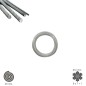 Cable Galvanizado 2 mm. (Rollo 25 Metros) No Elevación Cable Galvanizado 2 mm. (Rollo 25 Metros) No Elevación