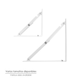 Palomilla WOLFPACK Abatible Blanca 300 mm.