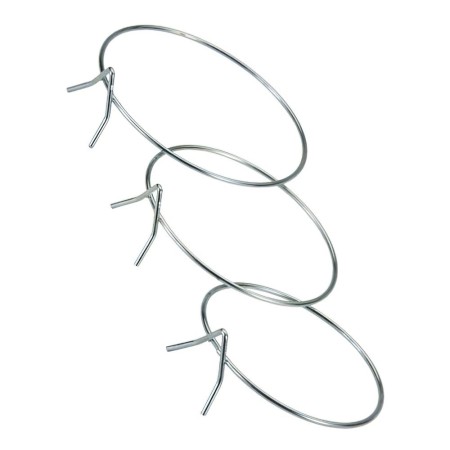 Soporte Maceta Pared Zincado 14 cm