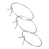 Soporte Maceta Pared Zincado 14 cm