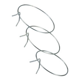 Soporte Maceta Pared Zincado 16 cm