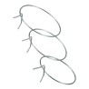 Soporte Maceta Pared Zincado 18 cm