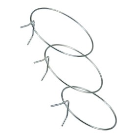 Soporte Maceta Pared Zincado 20 cm