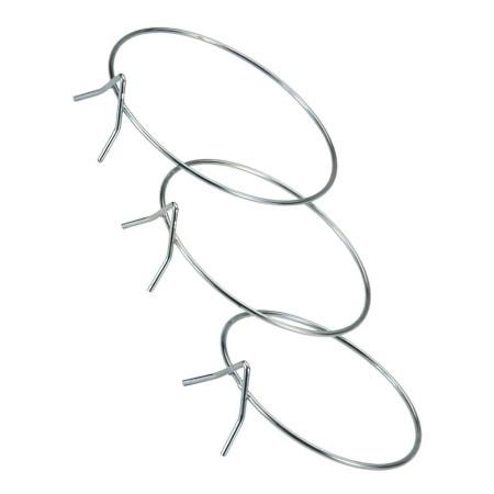 Soporte Maceta Pared Zincado 20 cm