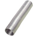 Tubo Aluminio Compacto Gris Diámetro 100 mm. / 5 metros