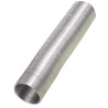 Tubo Aluminio Compacto Gris Diámetro 100 mm. / 5 metros