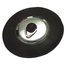 Tapón Goma Tipo Roca Con Pestaña 44 mm.