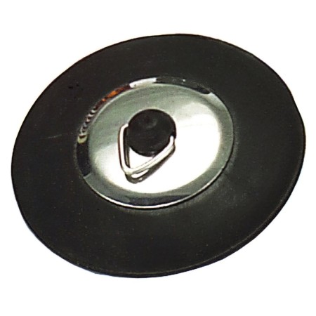 Tapón Goma Tipo Roca Con Pestaña 44 mm.