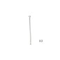 Latiguillo Monomando Maurer H3/8" - M10 (2piezas)