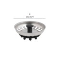 Tapón Válvula Cesta Para Fregadero, Inoxidable T-93-115 1 1/2