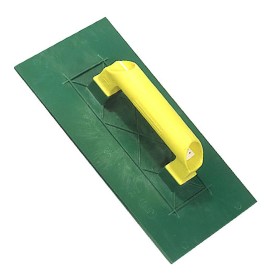 Talocha plástico Lisa 275x155 mm. amarilla